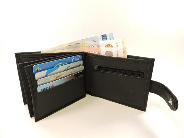 Muški novčanik model 44 "crni klasik"