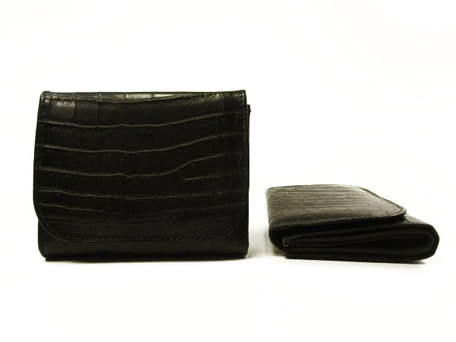 Ženski novčanik model 6 "crni kroko"