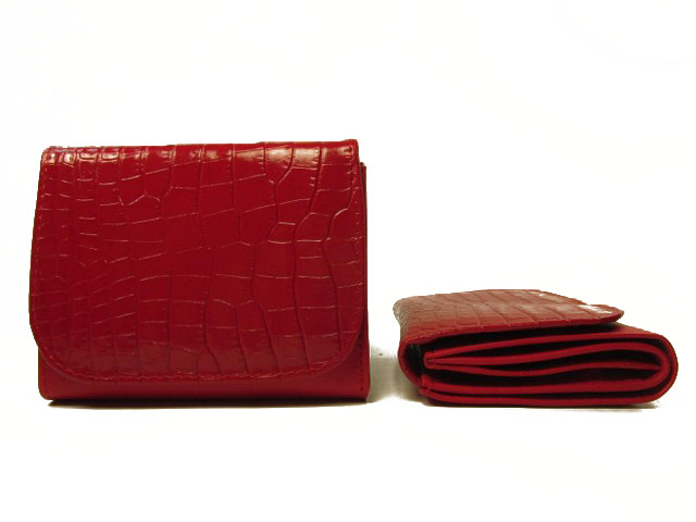 Ženski novčanik model 6 "crveni kroko"