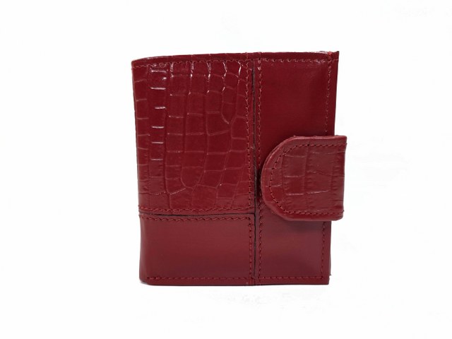Ženski novčanik model 8 "crveni kroko"