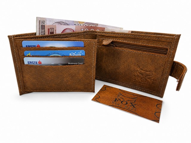 Muški novčanik model 33 "braon meliani"